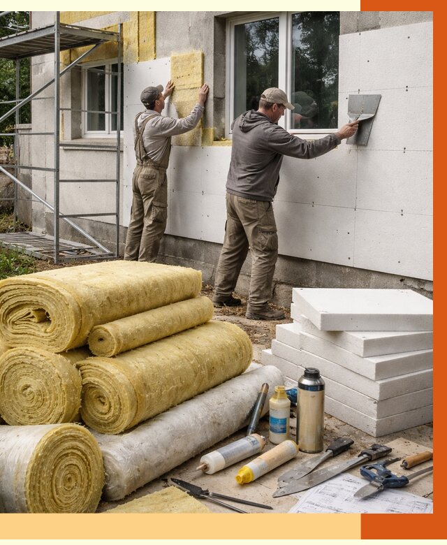 Утепление домов в Алейске под ключ от 4331 руб/м2 | Профессионально — ТепломастерЛук