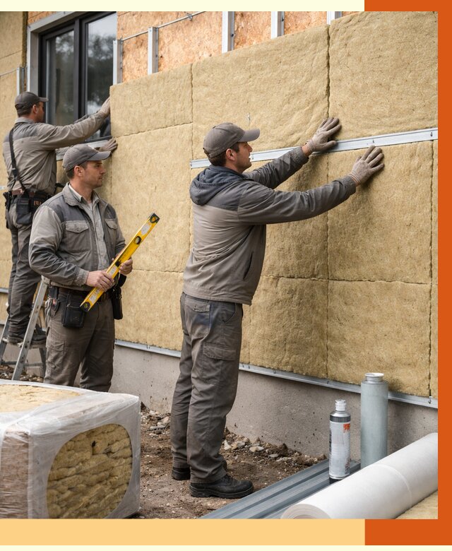 Утепление дома из SIP панелей в Алейске от 6393 руб./м² под ключ | ТепломастерЛук