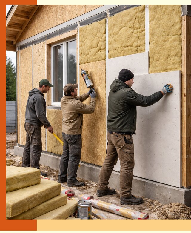 Профессиональное утепление дома из SIP-панелей в Алейске