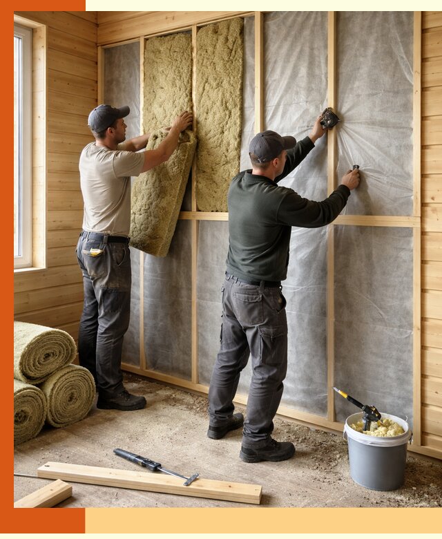 Утепление дома из минибруса в Алейске: комплексные теплоизоляционные работы