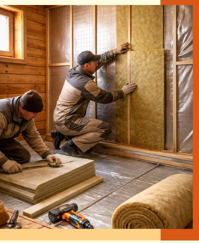 Утепление бани изнутри в Алейске под ключ от 4331 руб./м² | ТепломастерЛук