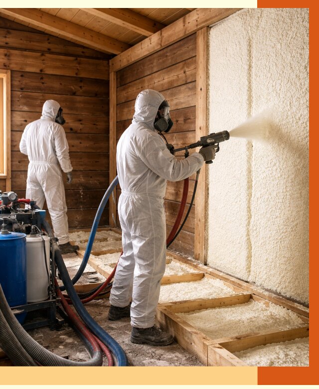 Утепление бани ппу в Алейске под ключ от 4331 руб./м2 | ТепломастерЛук - напыление и монтаж ппу