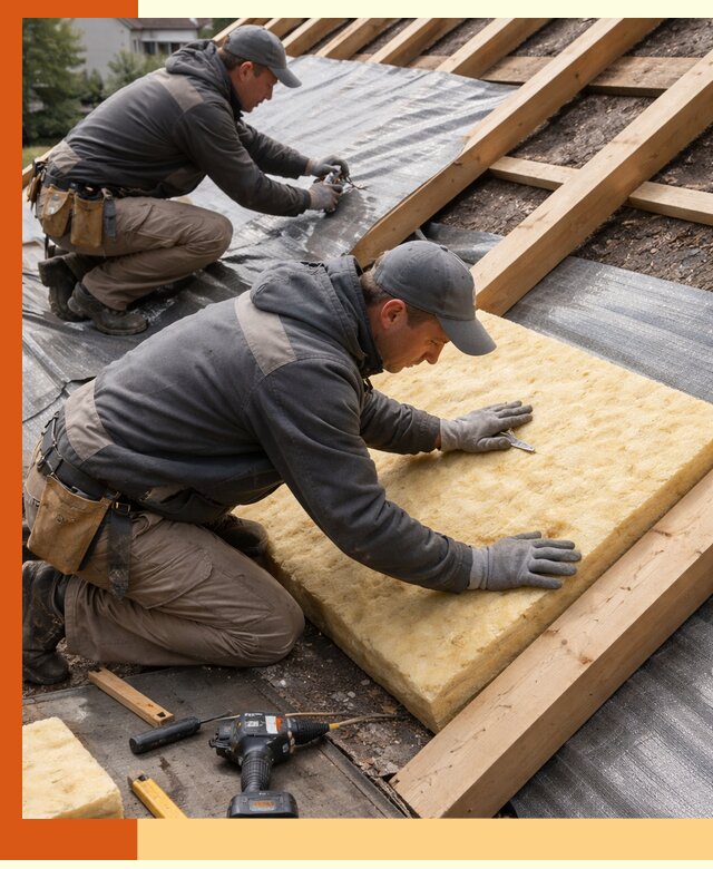 Профессиональное утепление крыши в Алейске качественно и надежно