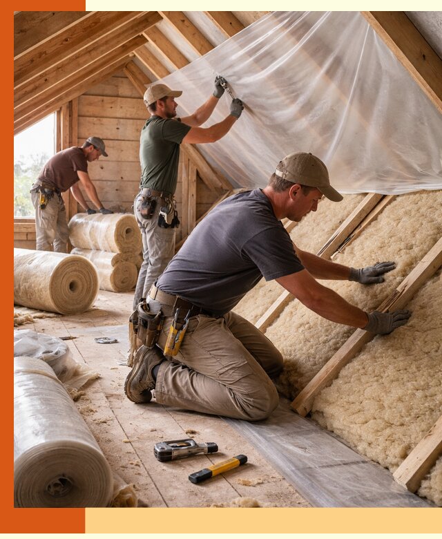 Утепление крыши изнутри в Алейске: профессионально и надежно