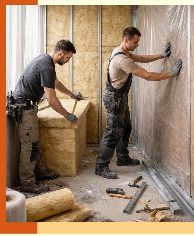 Профессиональное утепление лоджии в Алейске эффективно и надежно