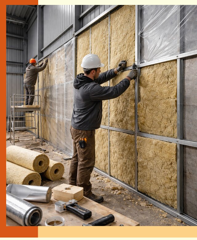 Утепление ангара в Алейске — профессиональная теплоизоляция помещений