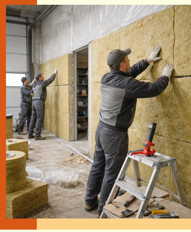 Утепление автосервиса и мастерских в Алейске качественно и надёжно