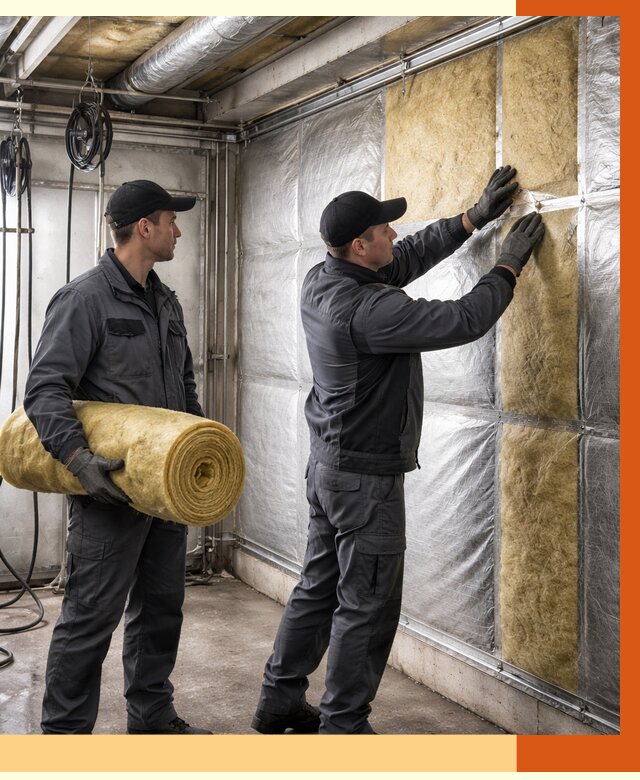 Утепление автомойки в Алейске от 8764 руб./м2 — комплексное утепление под ключ | ТепломастерЛук