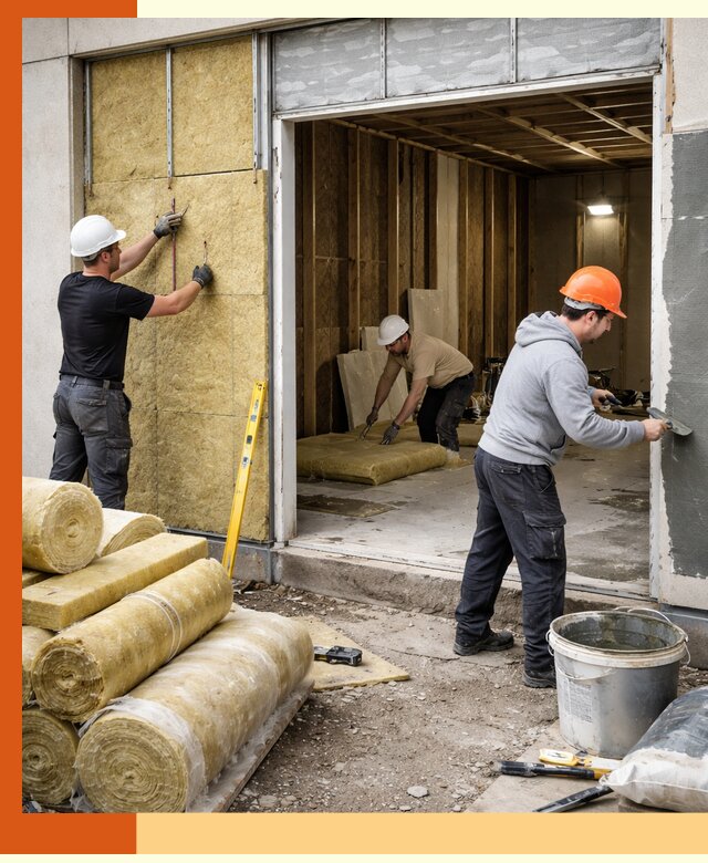 Утепление торгового павильона в Алейске — качественно и энергоэффективно