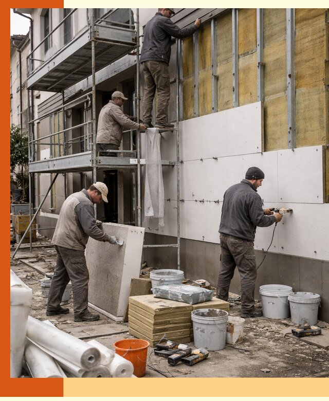 Утепление гостиницы под ключ в Алейске с гарантией качества