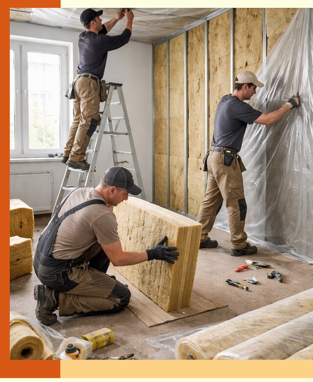 Утепление офисных помещений под ключ в Алейске