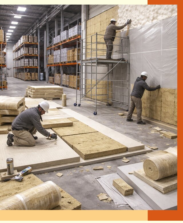 Утепление складского терминала в Алейске от 7733 руб./м² под ключ | ТепломастерЛук