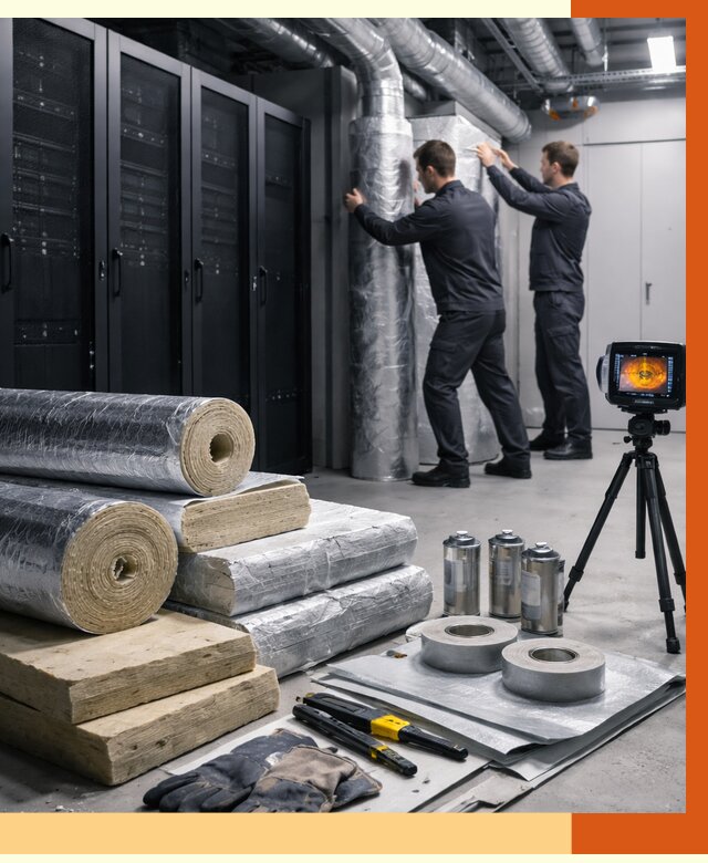 Утепление серверной в Алейске от 8764 руб./м² — комплексно под ключ | ТепломастерЛук