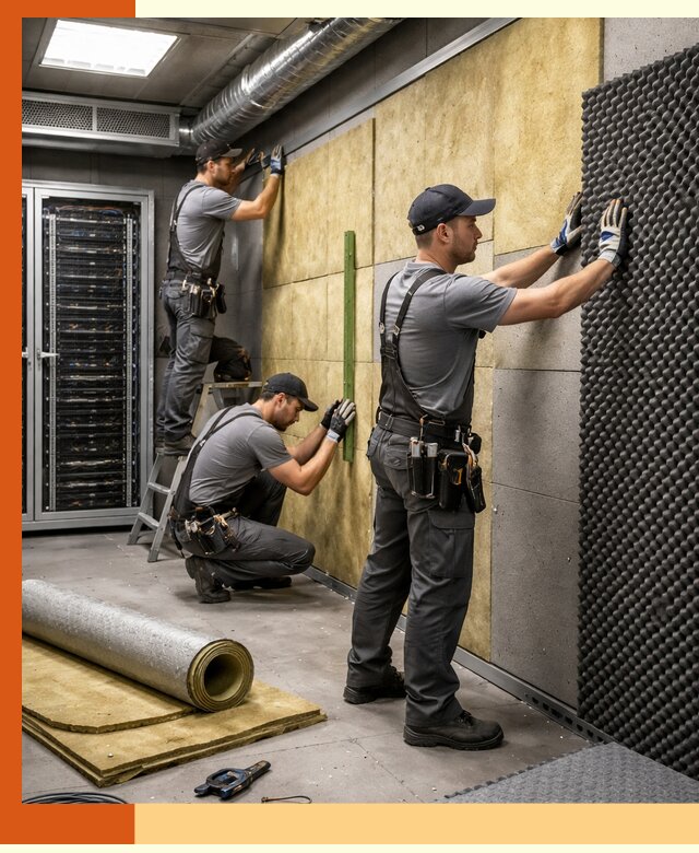 Утепление серверной комнаты профессионально в Алейске