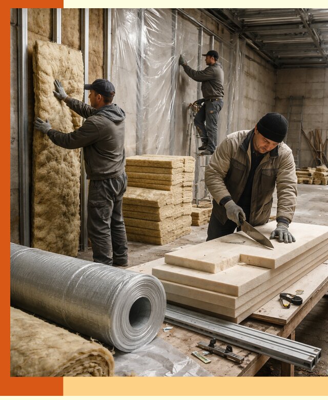 Утепление торгового склада в Алейске с энергоэффективными решениями