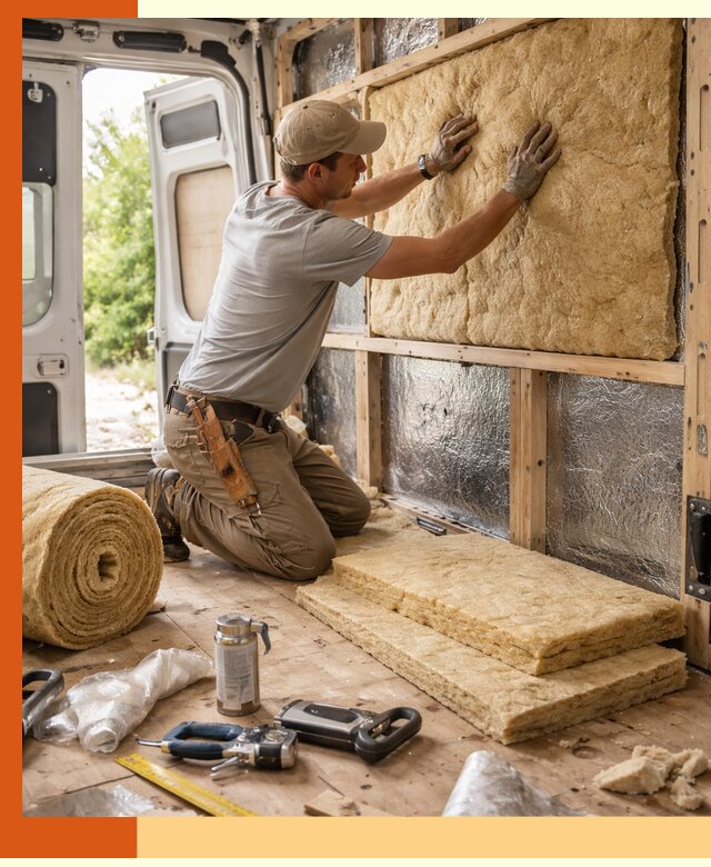 Утепление кемпера под ключ в Алейске с гарантией качества