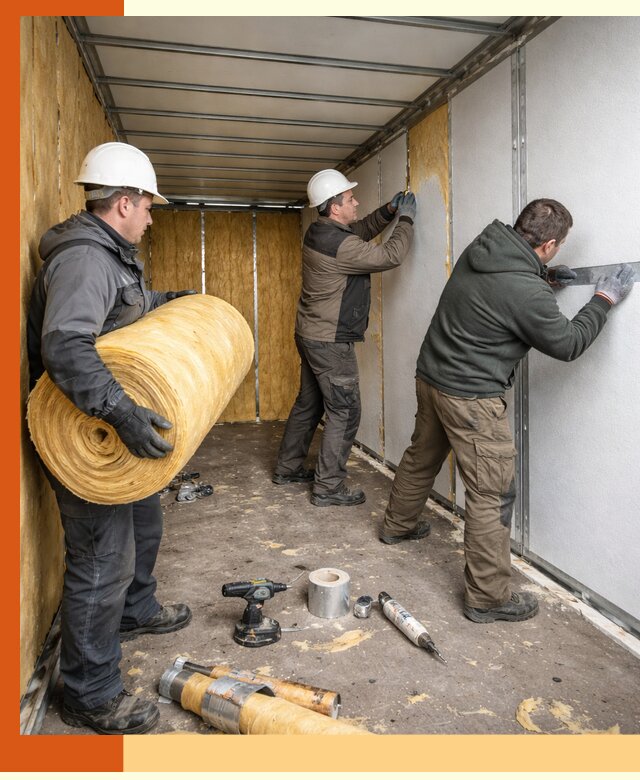 Утепление рефрижераторного контейнера в Алейске профессионально и надежно