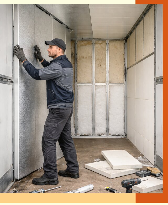 Утепление холодильного кузова в Алейске от 13920 руб. под ключ | ТепломастерЛук