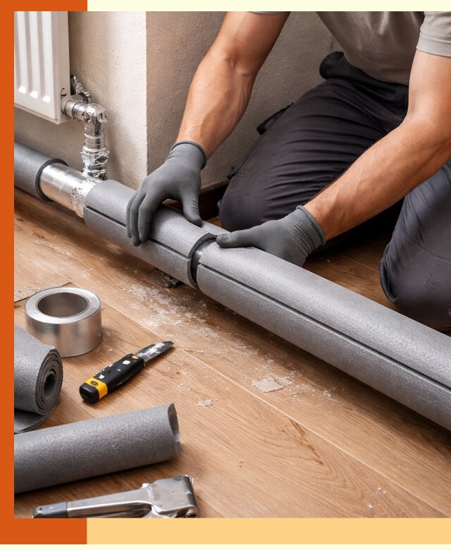 Утепление труб отопления в Алейске: теплоизоляция и защита сети