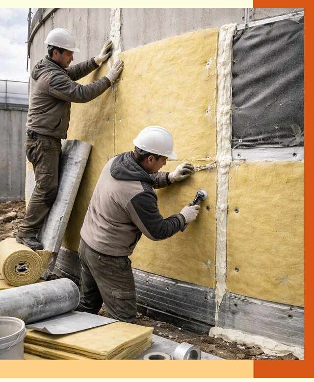 Утепление резервуара в Алейске от 28355 руб/м2 — монтаж ППУ и комплекс под ключ | ТепломастерЛук