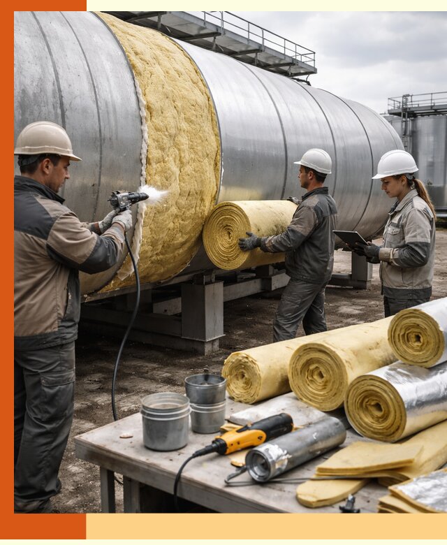 Утепление цистерны в Алейске — утеплители и монтаж под ключ