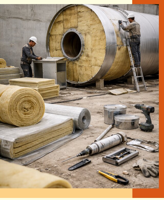 Утепление резервуара с топливом в Алейске от 28355 руб. под ключ | ТепломастерЛук