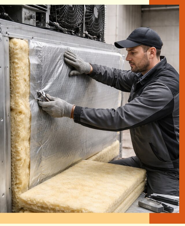 Утепление холодильного агрегата в Алейске от 8764 руб. под ключ | ТепломастерЛук