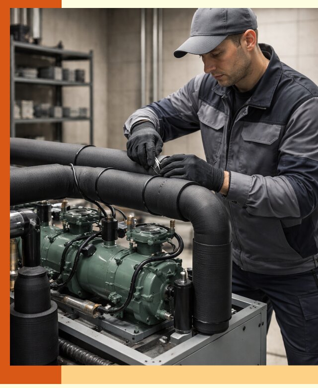 Утепление холодильного агрегата и теплоизоляция в Алейске