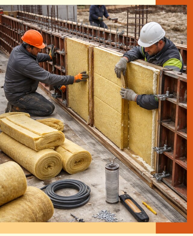 Теплоизоляция опалубки в Алейске от 7424 руб. за м2 — услуги и монтаж | ТепломастерЛук