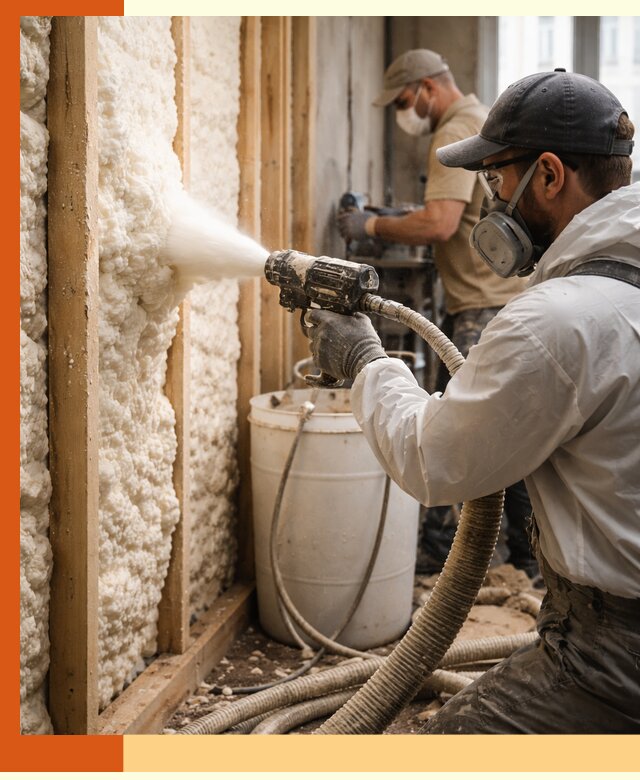 Утепление пеноизолом жилых и коммерческих объектов в Алейске