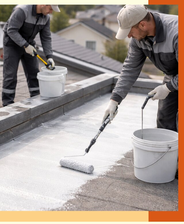 Утепление кровли жидкой теплоизоляцией в Алейске от 2217 руб./м2 | ТепломастерЛук