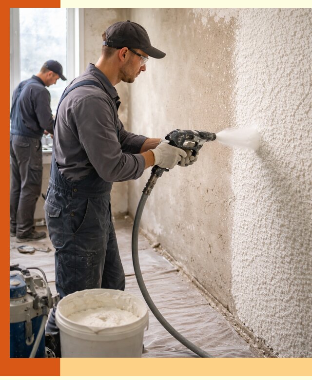 Утепление стен жидкой теплоизоляцией в Алейске для квартир и домов