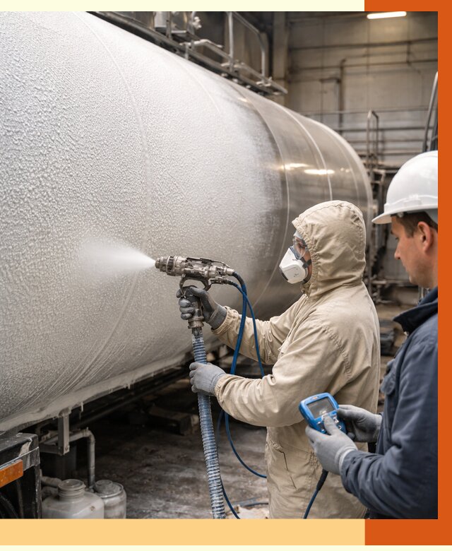 Утепление автоцистерны жидкой теплоизоляцией в Алейске от 14951 руб. под ключ | ТепломастерЛук