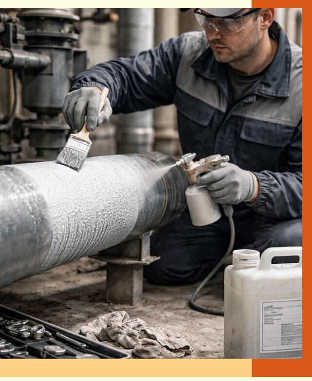 Утепление оборудования жидкой теплоизоляцией в Алейске от 4640 руб. | ТепломастерЛук