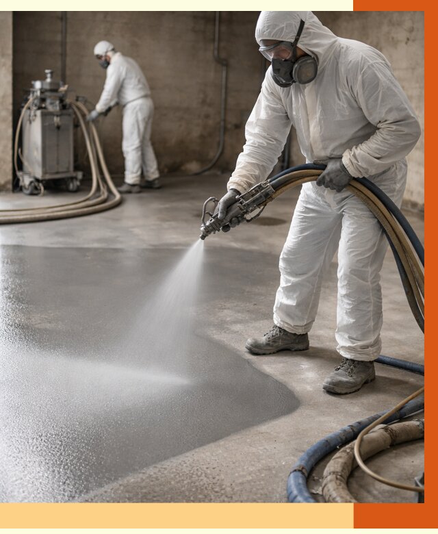 Гидроизоляция полимочевиной в Алейске от 8764 руб/м² — напыление полимерной гидроизоляции | ТепломастерЛук