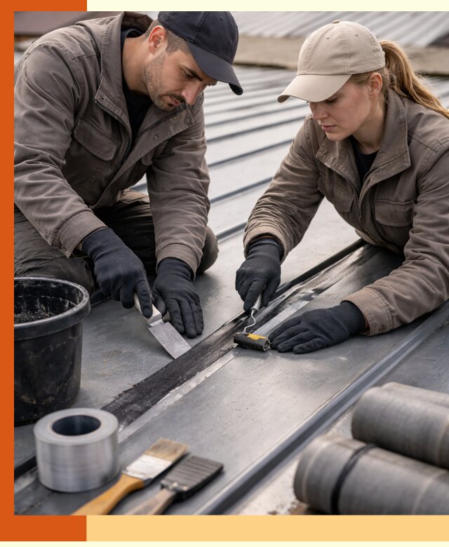 Гидроизоляция фальцевой кровли в Алейске качественно и надежно