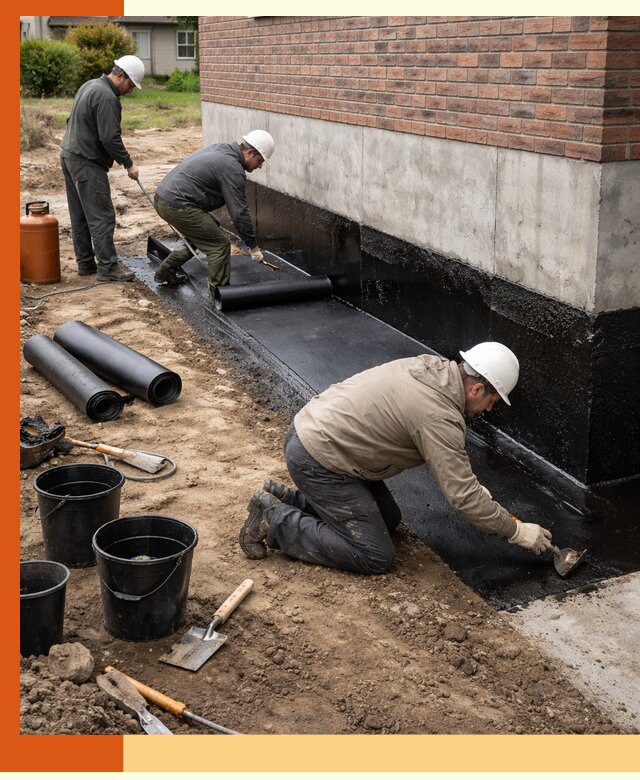 Гидроизоляция фундамента в Алейске: надежная защита строений