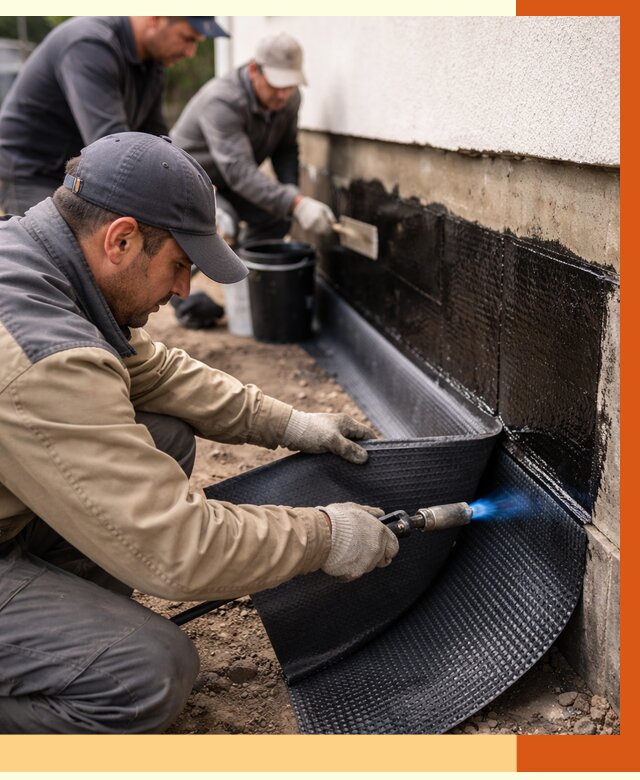 Гидроизоляция цоколя и отмостки в Алейске от 8764 руб. — ТепломастерЛук