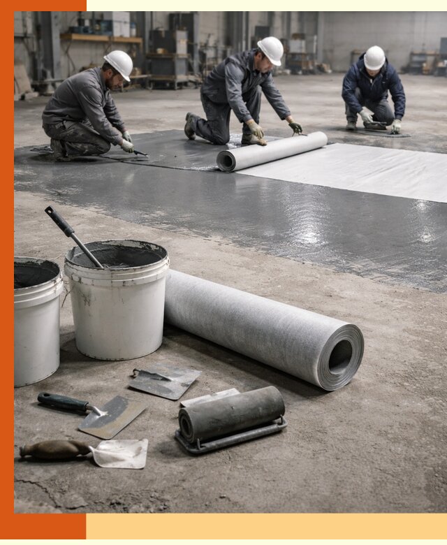 Гидроизоляция промышленного пола в Алейске — защита и долговечность