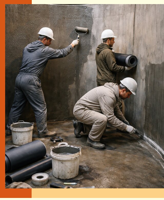 Гидроизоляция резервуара профессионально в Алейске