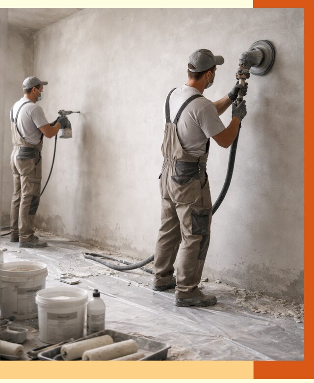 Подготовка поверхности под напыление в Алейске от 1237 руб. — ТепломастерЛук