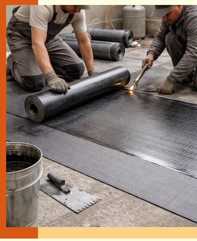 Монтаж гидроизоляционной мембраны в Алейске для зданий и конструкций