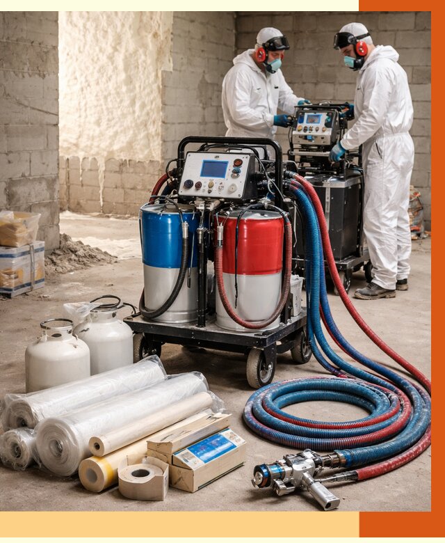 Аренда установки для напыления ППУ в Алейске от 36089 руб. | ТепломастерЛук